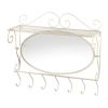 MIRRORED WALL SHELF